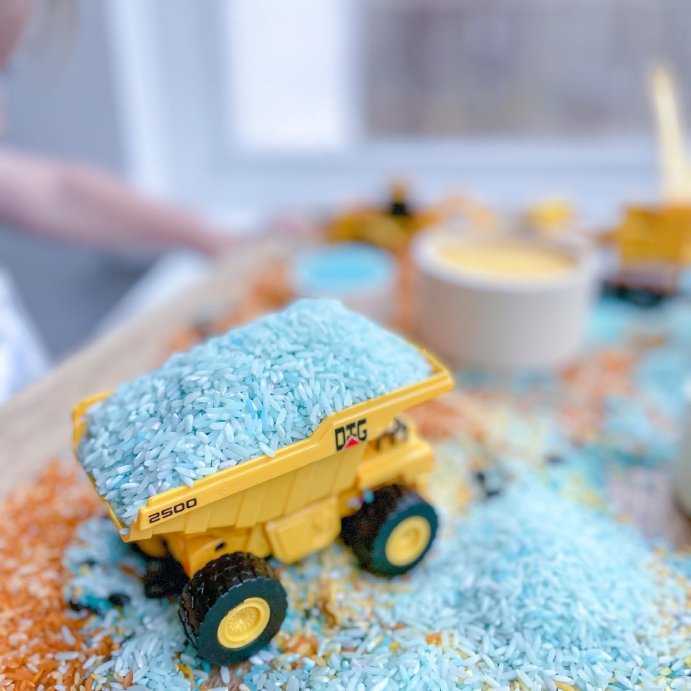 user image by @megbethune.blog, Maxx Action Construction Vehicle 3pk - Front End Loader, Dump Truck and Excavator