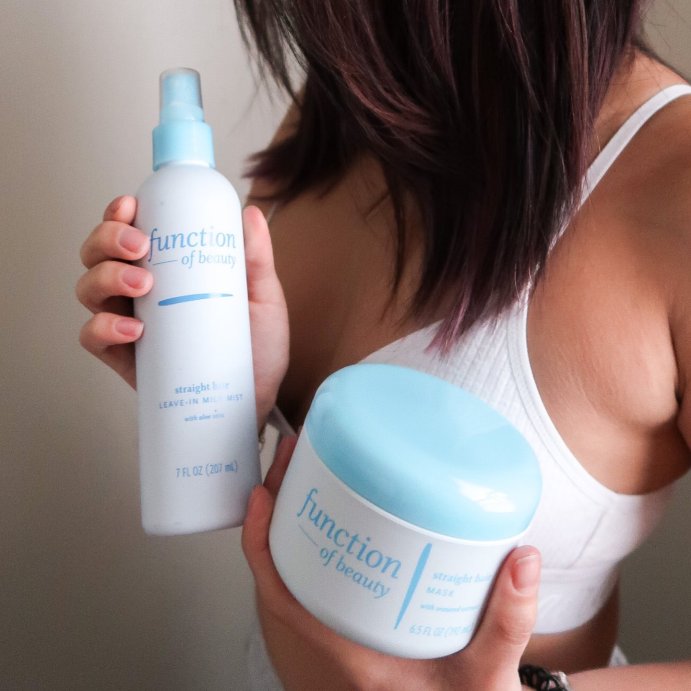 user image by @aurelietutu, Function of Beauty Custom Straight Hair Conditioner Base with Avocado Oil - 11 fl oz