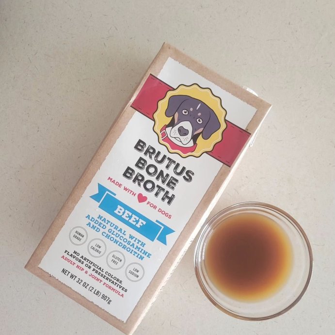 user image by @lisa15522, Brutus Bone Broth Hip &#38; Joint Formula Wet Dog Food - Supplement - Beef - 32oz