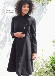 Shop Isabella Oliver Sophia Maternity Coat-Caviar Black and more