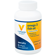 Shop the Vitamin Shoppe Omega-3 Fish Oil - EPA/DHA 840 MG - Supports Cardiovascular, Brain, & Eye Health - 1,200 MG (60 Softgels) and more