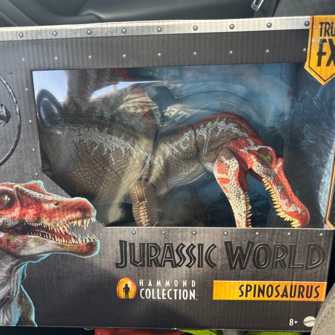 user image by Dinoking, Jurassic World Hammond Collection Jurassic Park 3 Spinosaurus Action Figure - XL Dinosaur Toy