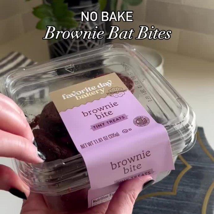 user image by @amandamaehome, Brownie Bites - 32ct/32oz - Favorite Day&#8482;