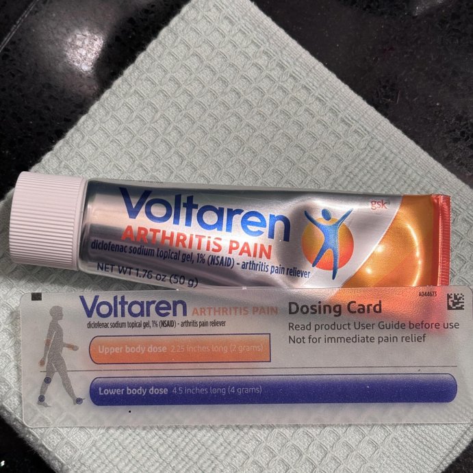user image by @bkapiarts.life, Voltaren Diclofenac Sodium Topical Arthritis Pain Relief Gel Tube