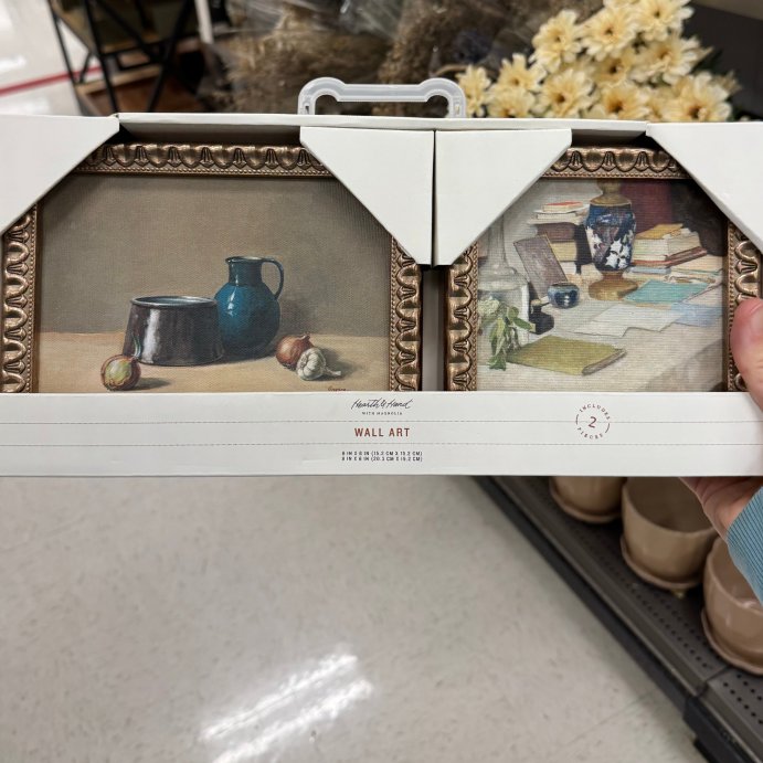 user image by thelangfordhouse, 6&#34;x6&#34; and 6&#34;x8&#34; Table Still Life Framed Wall Art Set (No Glass) - Hearth &#38; Hand&#8482; with Magnolia