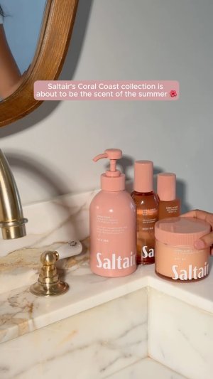 @spacenk&rsquo;s instagram video of Saltair Coral Coast Deodorant,Saltair Coral Coast Body Butter,Saltair Coral Coast Body Mist,Saltair Coral Coast Body Oil