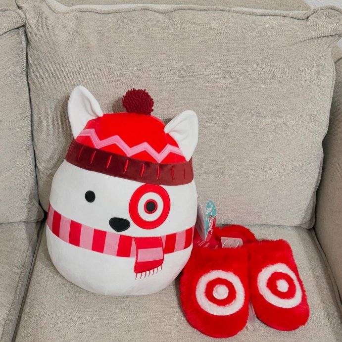 user image by @targetmomof10, Squishmallows 12&#34; Target Bullseye Plush