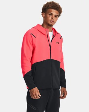 Under Armour Unstoppable Fleece Full-zip in Red for Men