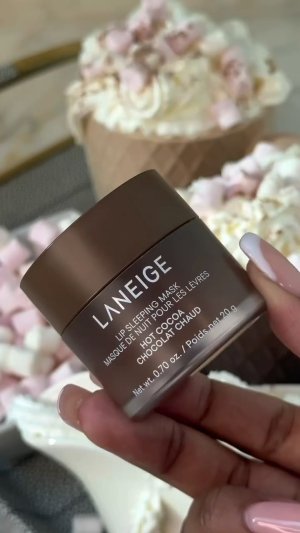 @spacenk’s instagram video of LANEIGE Lip Sleeping Mask