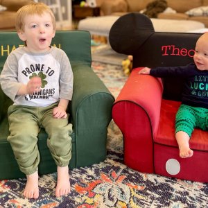 Anywhere Chair®, Forest Green Twill | Pottery Barn Kids