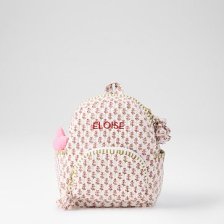 Shop Block Print Quilted Backpack, White Flower and more