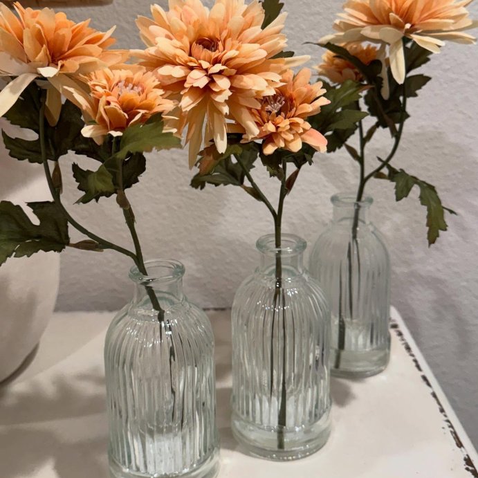 user image by @liz957, 11&#34; Faux Mini Orange Daisy Flower Arrangement - Hearth &#38; Hand&#8482; with Magnolia