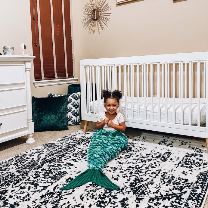 user image by @fashionablypriss, Delta Children Jordan 4-in-1 Convertible Crib
