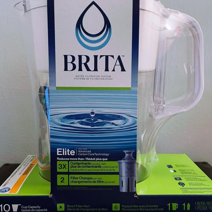 user image by @glofrida, Brita Tahoe Pitcher with Elite Filter