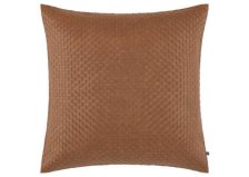 Shop Coussin en similicuir Colmar 20x20 brun and more