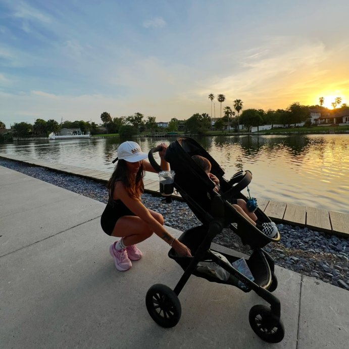 user image by @riles_eats_ramen, Evenflo Pivot Modular Travel System with SafeMax Infant Car Seat with Anti-Rebound Bar
