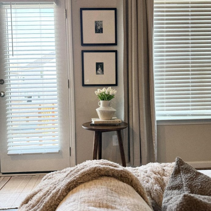 user image by @houseonmanor, 16.26&#34;x16.26&#34; Matted to 4&#34;x6&#34; Gallery Wall Frame Black - Threshold&#8482; designed with Studio McGee: Modern Square Wall Decor
