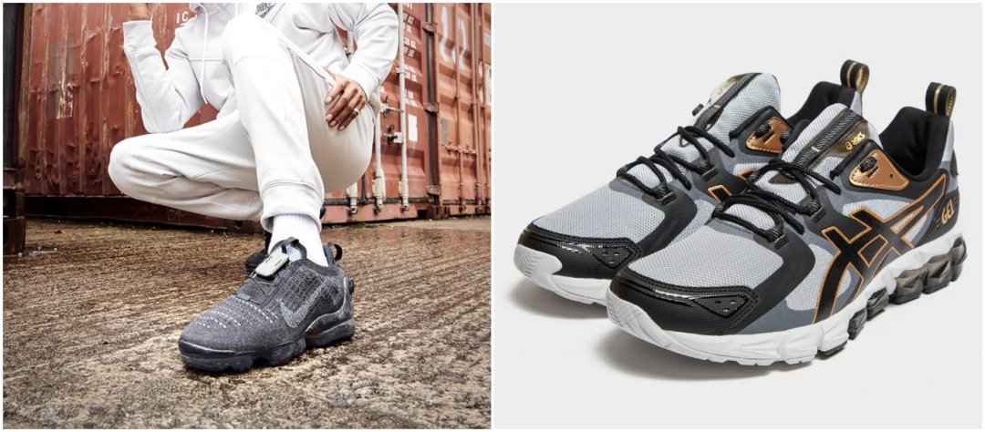 sporttiset sneakerit ovat muodissa