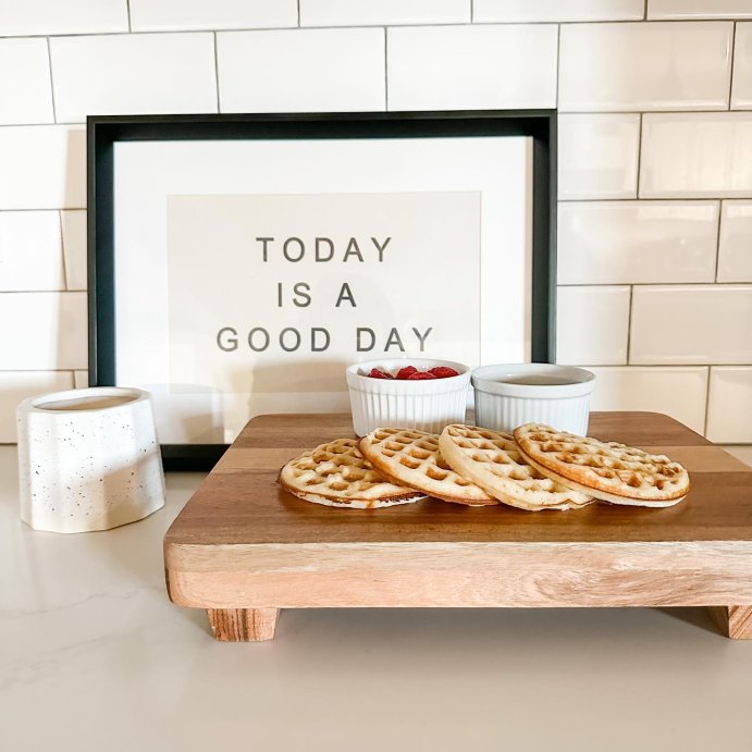 user image by @amywirtala, 12&#34; x 16&#34; Today is a Good Day Framed Wall Canvas Brown - Threshold&#8482; designed with Studio McGee: Inspirational Quote Decor
