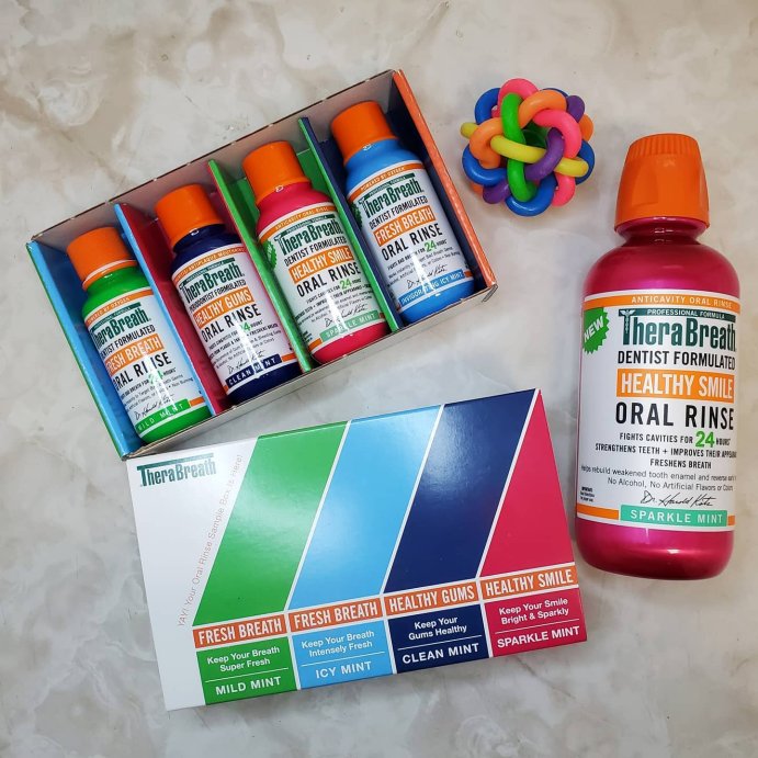 user image by @greityaguilar, TheraBreath Anticavity Fluoride Mouthwash - Sparkle Mint