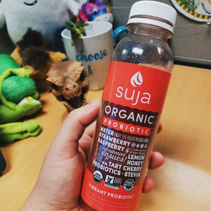 user image by @thisisnotsenan, Suja Organic Vibrant Probiotic Cold Pressed Juice Drink - 12 fl oz Bottle