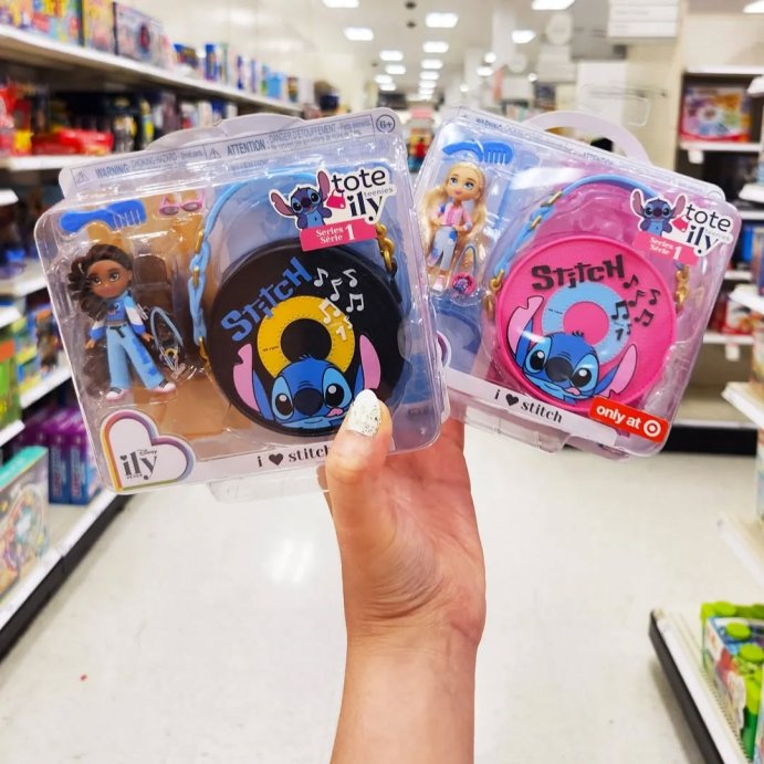 user image by @ohtarget, Disney ILY 4ever 2.5&#34; Tote-ILY Stitch Inspired Doll - Pink