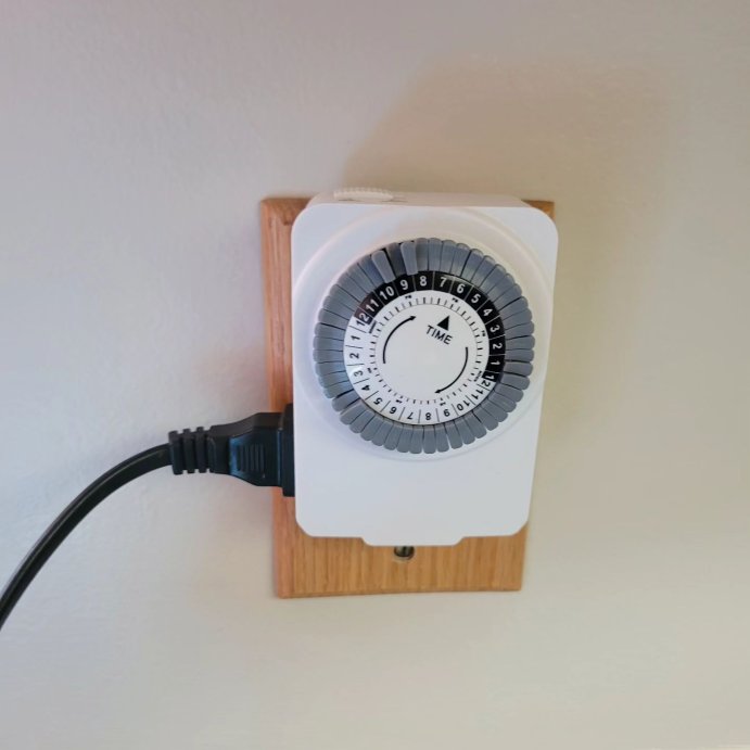 user image by @targetmama09, Indoor 2 Polarized Outlet Timer White - Dealworthy&#8482;: Light Timer for Indoor Use, 2 Outlets, 13 Amps, 1-Year Warranty