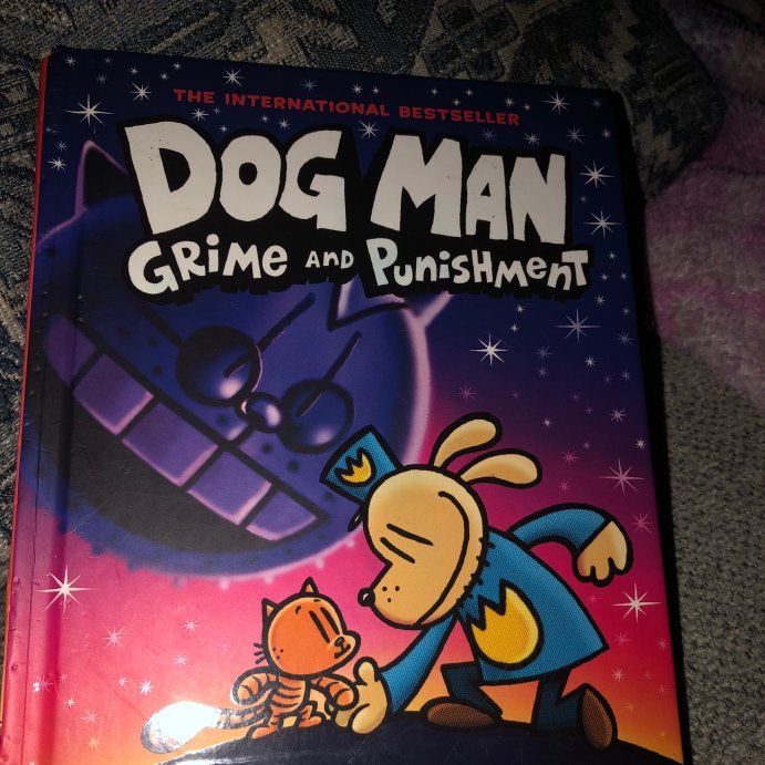 user image by Jayson Orobio. , Dog Man #9 Grime and Punishment - by Dav Pilkey (Hardcover)