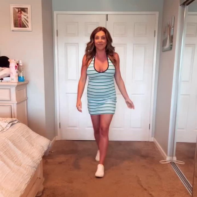 user image by @rachaelchristine01, Women's Halter Knit Mini Bodycon Dress - Wild Fable™
