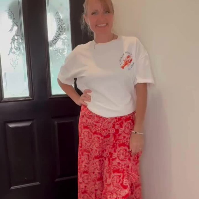 user image by @busymomlifeof4, Women's Ruffle Maxi Wrap Skirt - Universal Thread™