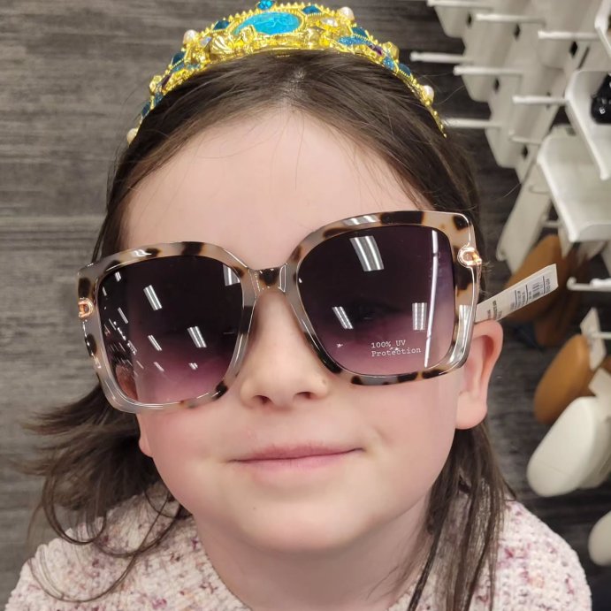 user image by @irma.karen, Women&#39;s Tortoise Shell Oversized Square Sunglasses - A New Day&#8482; Tan: UV Protection, Recycled Plastic Frame