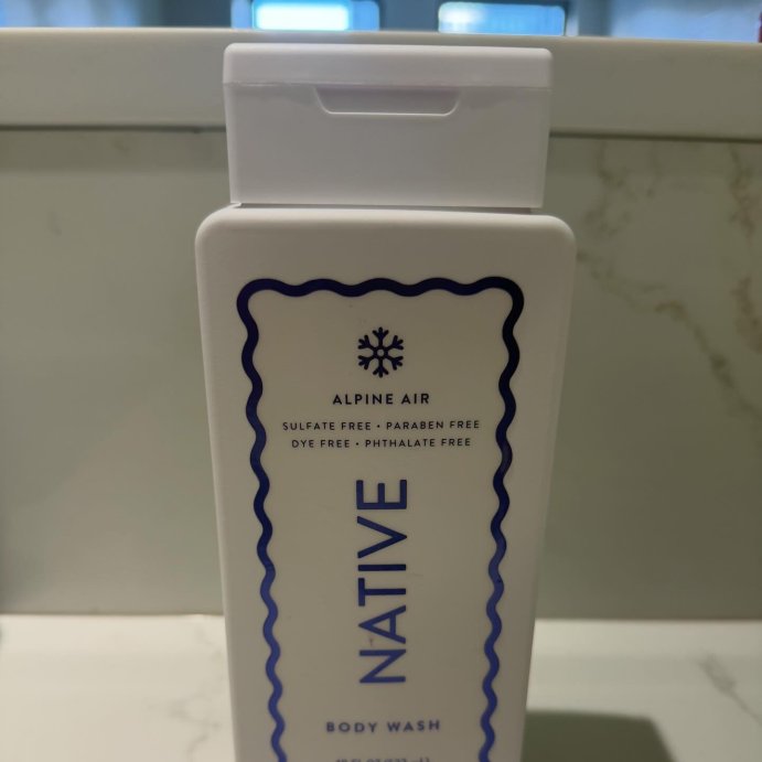 user image by @1425reviews, Native Holiday Limited Edition Sulfate-Free Body Wash - Alpine Air - 18 fl oz