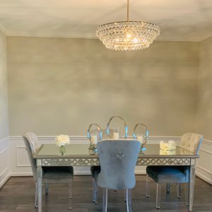 Alma Crystal Chandelier Pottery Barn
