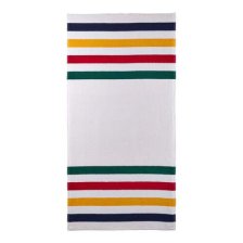 Shop Hudson’s Bay Stripes Beach Towel, Classic Horizontal, Multi-Coloured, 70-in x 40-in and more