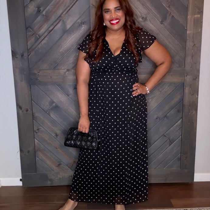 user image by @simonsays.getdressed, Women's Dolman Short Sleeve Maxi A-Line Dress - A New Day™