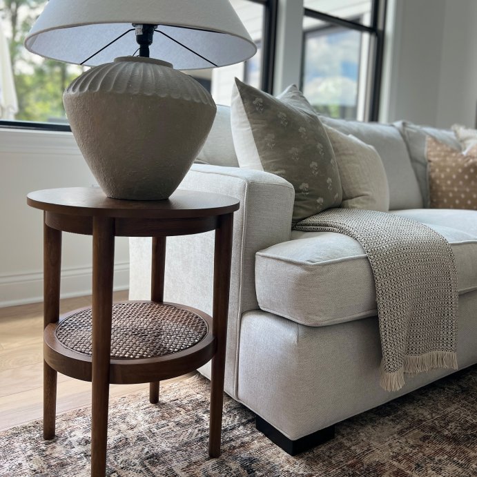 user image by @modernfarmhouse_ohio, Ceramic Table Lamp Tan - Threshold&#8482; designed with Studio McGee