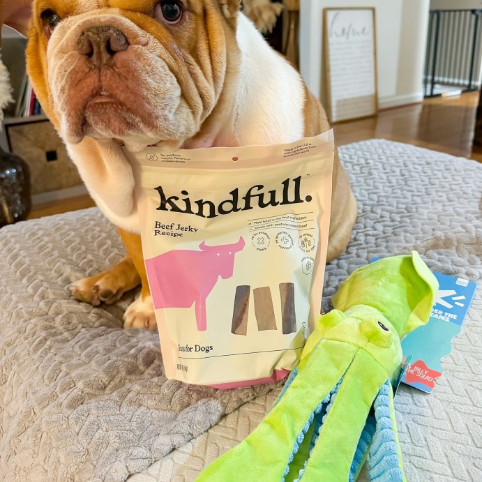 user image by @frankie.the.bulldawg, Jerky Recipe Dog Treats - Kindfull™