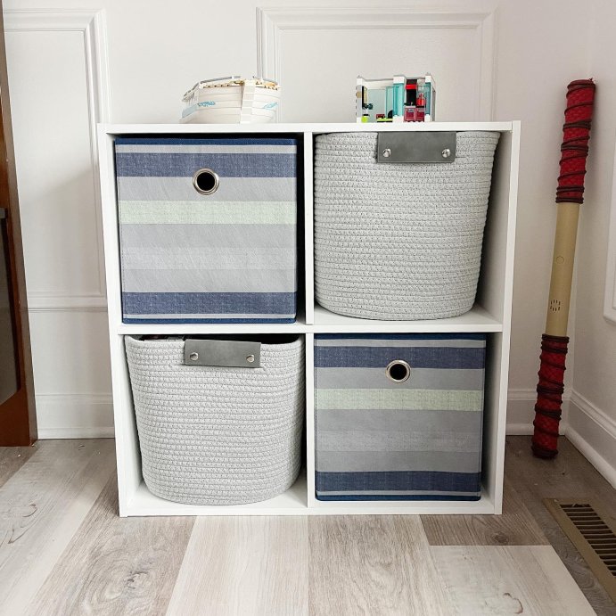 user image by @therevivedhome, 13" Decorative Coiled Rope Basket - Brightroom™