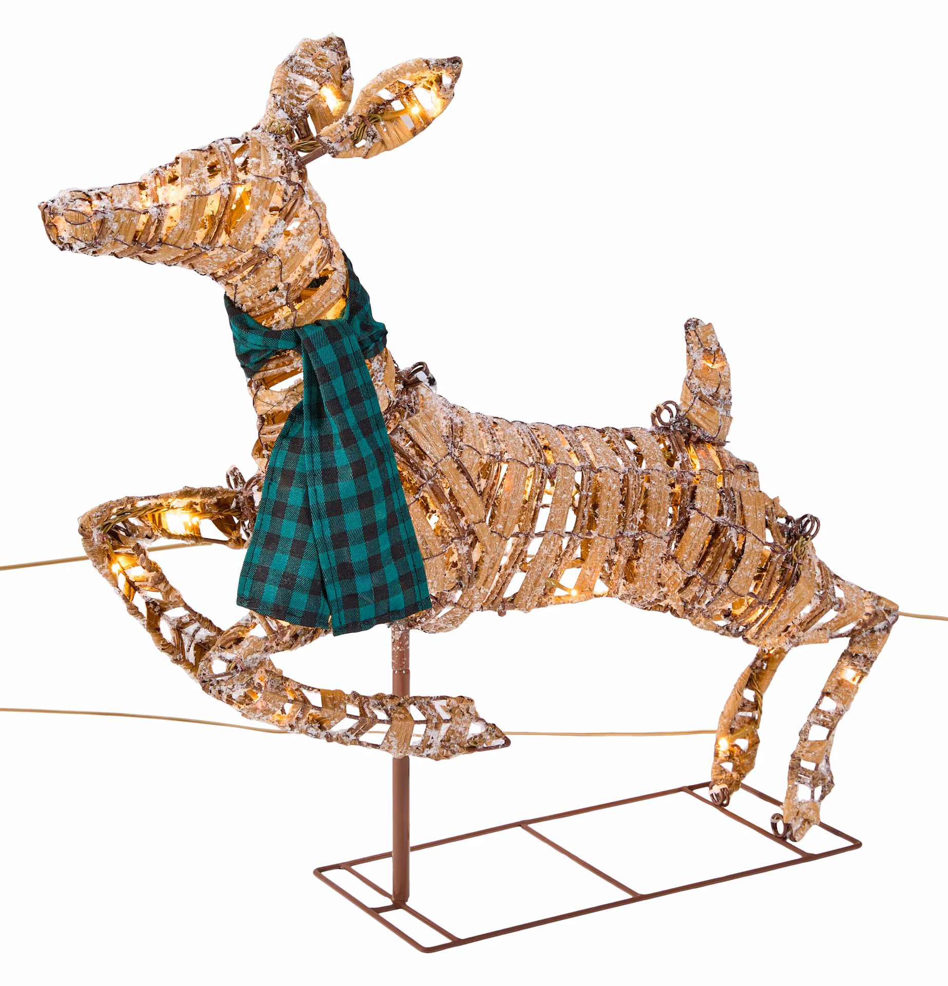 Shop CANVAS Twinkling Jumping 3D Reindeer Set and more