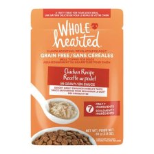 Shop Garniture de repas pour chiens WholeHearted, poule and more