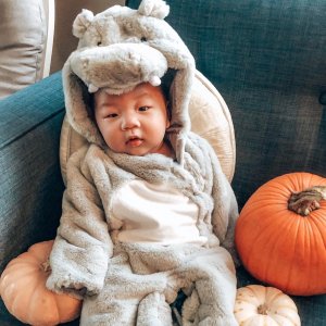 Déguisement adulte Kigurumi Hippopotame taille S/M - CASH FÊTES LATTES