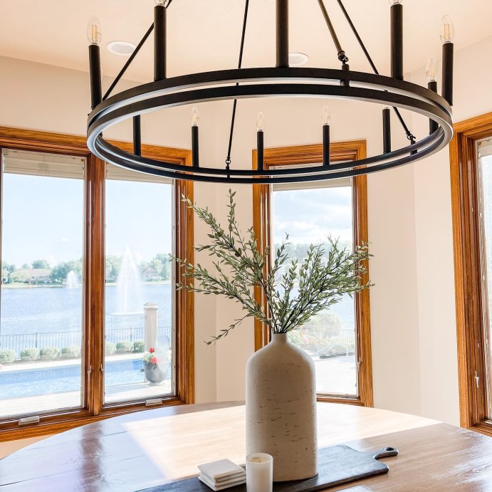 user image by @harpenauhomemakeover, 40"x9" Wooden Paddle Serving Board with Handles - Hearth & Hand™ with Magnolia