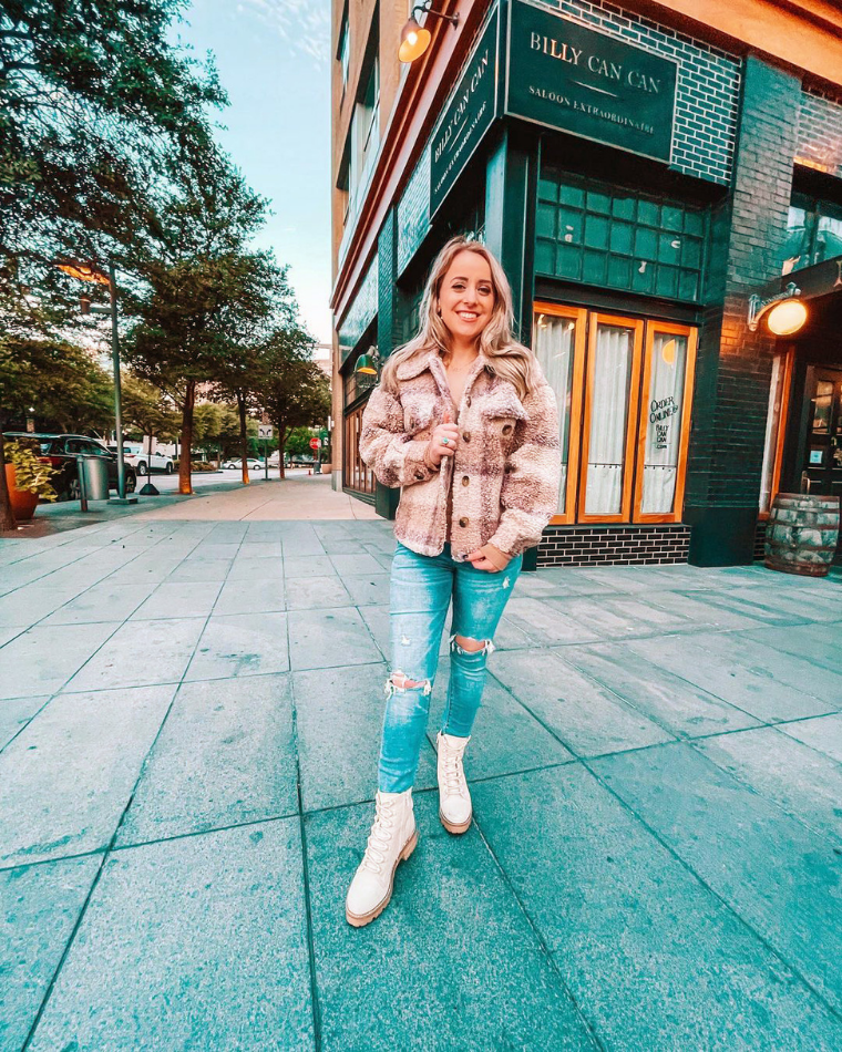 Ankle boots with long clearance socks