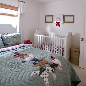 Christmas Dogs Organic Sheet Set