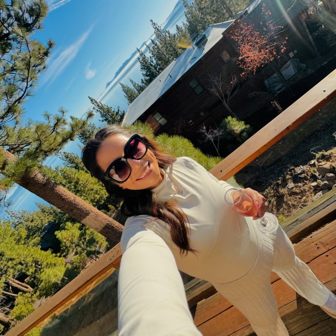 user image by @vidafrancoblog, Women&#39;s Plastic Oversized Cateye Sunglasses - A New Day&#8482; Black: Maximum UV Protection, Recycled Plastic Frame, Medium Fit