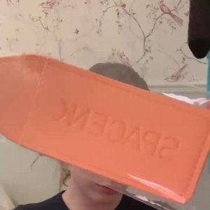 &rsquo;s mediaimport video of Space NK Mini Travel Bag Sunset Peach,Space NK Blue 1L Water Bottle