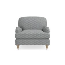 Shop Bedford Chair, Down, Sanderson x GD Faraday Velvet, Porcelain Blue, Natural and more