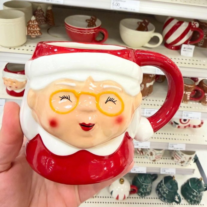 user image by @target_mom_ventures, 18oz Christmas Mrs. Claus Mug - Wondershop&#8482;