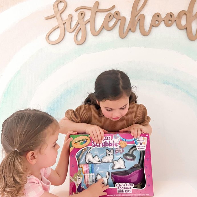 user image by @a_magicalmess, Crayola 12pc Scribble Scrubbie Pets Tub Set: Washable Marker Craft Kit for Kids, Drawing &#38; Coloring Activity, Ages 3+