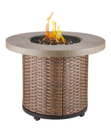 Shop Table avec foyer d'extérieur au gaz CANVAS Bryce and more